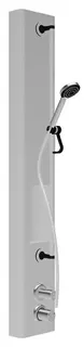 CONTI+ CONGENIAL Duschpan. Abl. Ölhyd. TD Thermost. Edelst. DN15 Handbrause – Bild 2