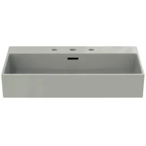Ideal Standard Waschtisch Extra, 3 Hahnloch, mit Überlauf, 700x450x150mm, Weiß