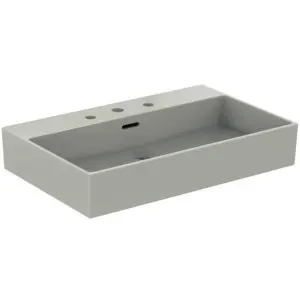 Ideal Standard Waschtisch Extra, 3 Hahnloch, mit Überlauf, 700x450x150mm, Weiß – Bild 4