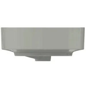 Ideal Standard Aufsatzwaschtisch Linda-X ohne Hahnloch mit Überlauf 550x380x130mm Weiß