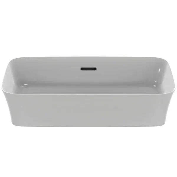 Ideal Standard Schale Ipalyss, ohne Hahnloch, mit Überlauf, 550x380x145mm, Seidenweiß