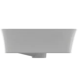 Ideal Standard Schale Ipalyss, ohne Hahnloch, mit Überlauf, 550x380x145mm, Seidenweiß – Bild 2