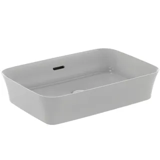 Ideal Standard Schale Ipalyss, ohne Hahnloch, mit Überlauf, 550x380x145mm, Seidenweiß – Bild 4