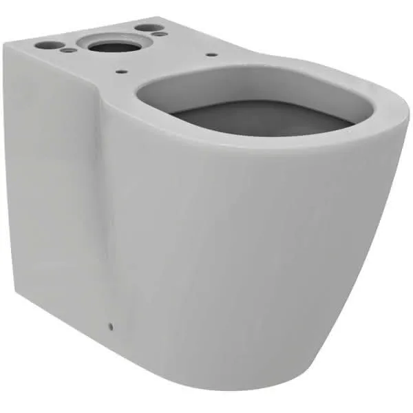 Ideal Standard Standtiefspülkombi Connect, Abgang waagr.verd., 365x665x400mm, Weiß