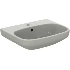 Ideal Standard Waschtisch i.life A 1 Hahnloch mit Überlauf 550x440x150mm Weiß – Bild 3