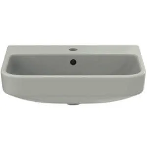 Ideal Standard Waschtisch i.life S 1 Hahnloch mit Überlauf 550x380x180mm Weiß