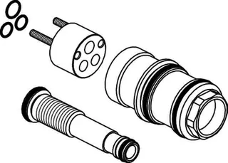 Ideal Standard Verlängerung f.Wand-Waschtischarmatur UP-Bausatz