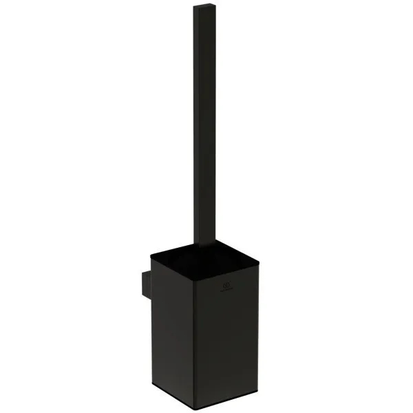 IS WC-Bürstengarnitur Conca Cube, eckig, Magnetic Grey