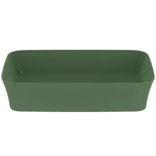 Ideal Standard Schale Ipalyss, ohne Hahnloch, ohne Überlauf, 550x380x125mm, Salbeigrün