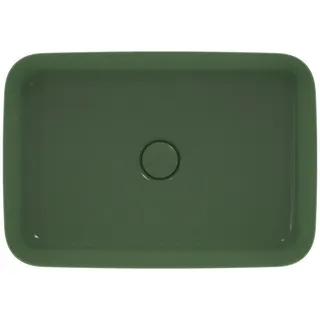 Ideal Standard Schale Ipalyss, ohne Hahnloch, ohne Überlauf, 550x380x125mm, Salbeigrün – Bild 4