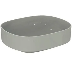 Ideal Standard Aufsatzwaschtisch Linda-X ohne Hahnloch ohne Überlauf 450x380x130mm Weiß