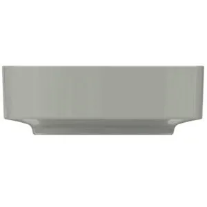 Ideal Standard Aufsatzwaschtisch Linda-X ohne Hahnloch ohne Überlauf 450x380x130mm Weiß – Bild 3