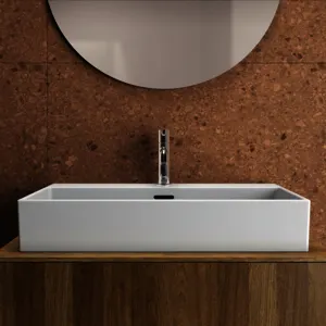 Ideal Standard Waschtisch Extra, 1 Hahnloch, mit Überlauf, 700x450x150mm, Weiß – Bild 5