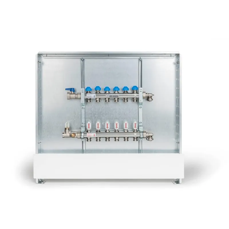 RAUTHERM Unit UP 110 HKV-D V2A 9 Kreise Strangregulierventil links