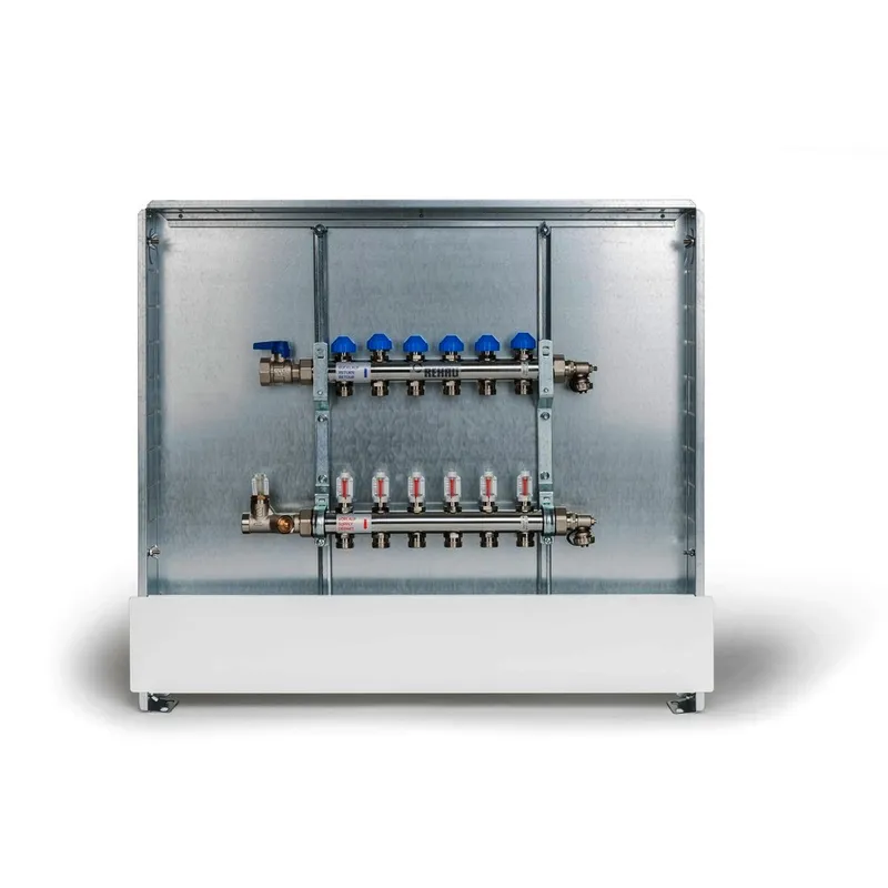 RAUTHERM Unit UP 110 HKV-D V2A 10 Kreise Strangregulierventil links