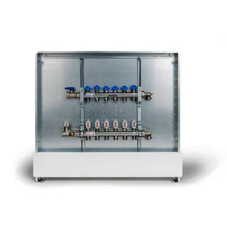 RAUTHERM Unit UP 110 HKV-D V2A 10 Kreise Strangregulierventil links