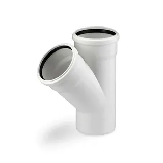 RAUPIANO PLUS Einfachabzweig DN 200/160, 87 Grad