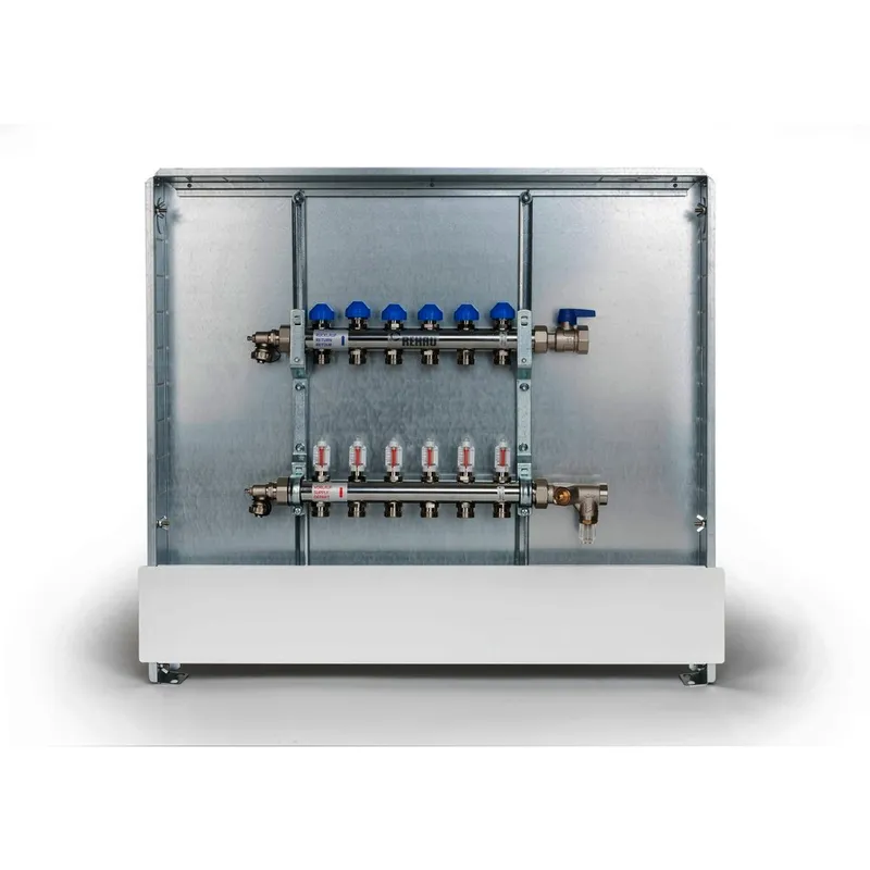 RAUTHERM Unit UP 110 HKV-D V2A 12 Kreise Strangregulierventil rechts