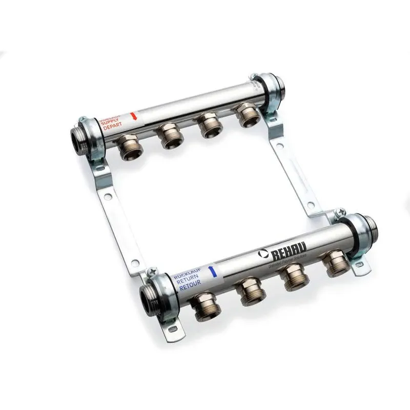 REHAU Heizleitungsverteiler HLV 4 - Edelstahl