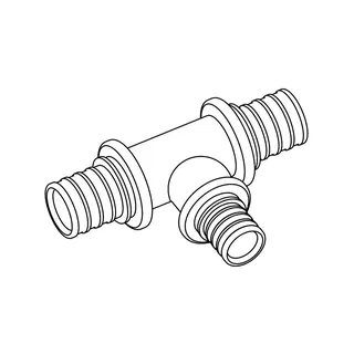 REHAU T-Stück SDR 11 LX 40 - 40 - 40 – Bild 2
