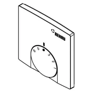 REHAU Temperaturregler E Skala 1-6 230 V – Bild 2