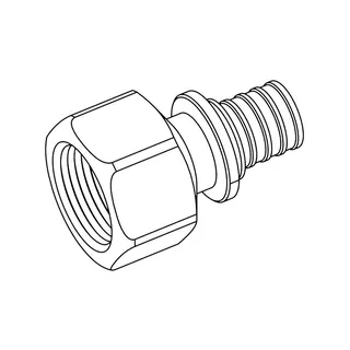 REHAU Übergang SDR 11 LX 40 - Rp 1/2 – Bild 2