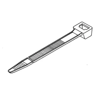 REHAU Kabelbinder 2,5 x 200 mm natur – Bild 2