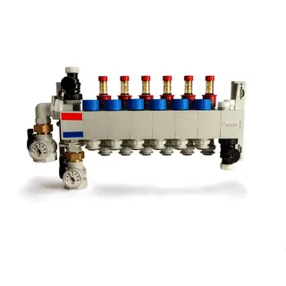 RAUTHERM SPEED Verteiler HKV-D Polymer 13 Kreise, Konnektor 16
