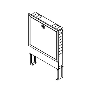REHAU Verteilerschrank UP 110/550, weiß – Bild 3