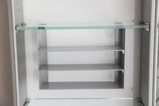 SP Etagenhalterung Rückwand o. Boxen 260x 195 x 72 mm mit Schrank