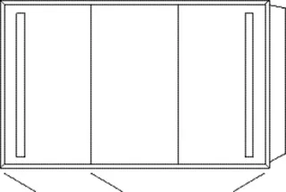 SA Alu-Einbau-SPS WILMA Reflection (AU305) 750x1249x173 Aluminium-farbig – Bild 2