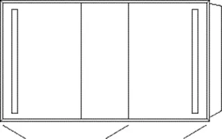 SA Alu-Einbau-SPS WILMA Reflection (AU307) 750x1349x173 Aluminium-farbig – Bild 2