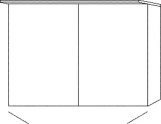 SA Alu-Spiegelschrank ANNY Reflection (AU364) 750x1007x230 – Bild 2