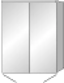 SA Alu-Spiegelschrank ARND Reflection (AU370) 760x600x166 Aluminium-farbig – Bild 2