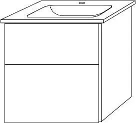 SA Set Keramik-WT 3way (BR321) 591x555x477 Eiche-Kansas