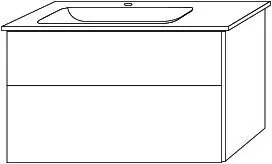 SA Set Keramik-WT 3way (BP325) 591x955x477 Kaschmir-Matt