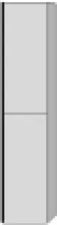 SA Hochschrank rechts 3way (BR093) 1700x350x345 Eiche-Kansas
