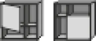 SA Würfelschrank 3way (BR552) 510x510x197 Weiß-Soft – Bild 2
