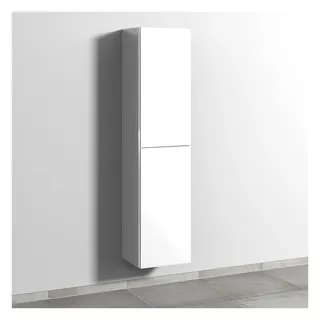 SA Hochschrank rechts 3way (BS095) 1700x400x345 Weiß-Glanz