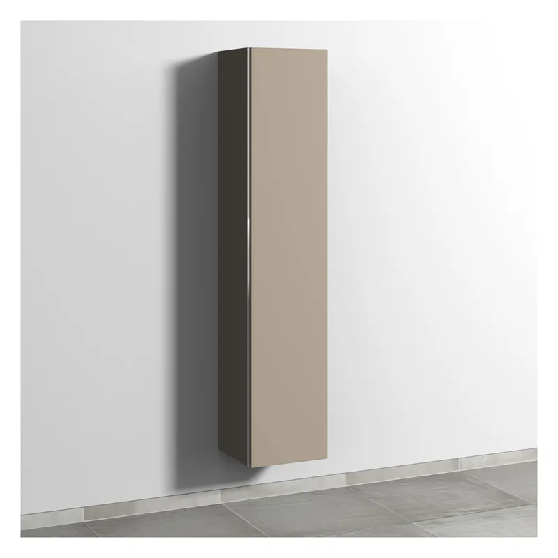 SA Hochschrank rechts 3way (BS109) 1700x350x345 Sandgrau-Matt
