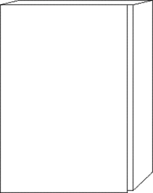 SA Unterschrank rechts 3way (BS141) 580x400x345 Anthrazit-Glanz