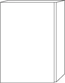 SA Unterschrank rechts 3way (BS141) 580x400x345 Anthrazit-Glanz – Bild 3