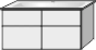 SA Set Keramik-WT 3way (BS327) 591x1155x477 Anthrazit-Glanz