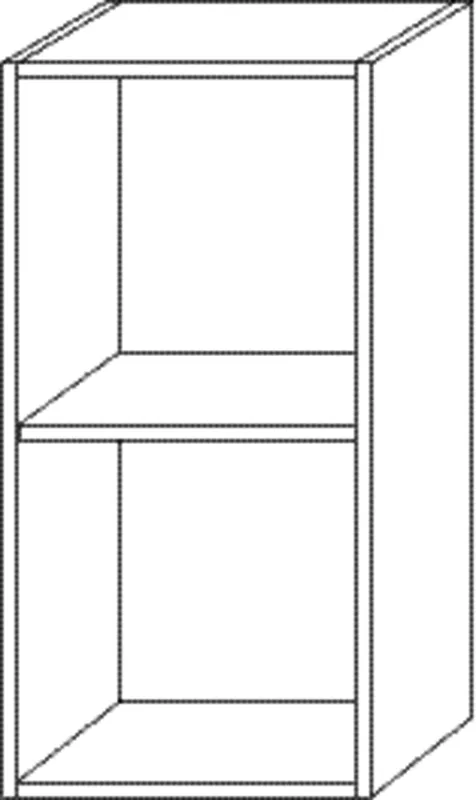 SA Regalmodul offen Cubes (CU101) 700x350x328 Eiche-Nordic