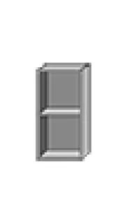 SA Regalmodul offen Cubes (CU111) 700x350x180 Sandgrau-Matt – Bild 2