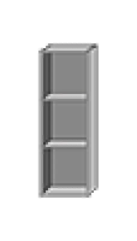 SA Regalmodul offen Cubes (CU113) 1050x350x180 Schwarz-Matt