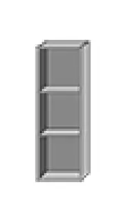 SA Regalmodul offen Cubes (CU113) 1050x350x180 Eiche-Nordic – Bild 2