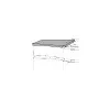 SA Abdeckpl. geschweift Anbau links CurveBay (CW40237) 19x418x454 – Bild 3