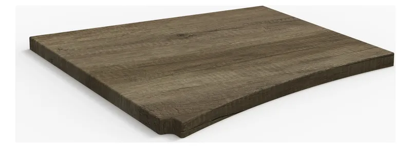 SA Abdeckpl. geschweift Anbau rechts CurveBay (CW403) 19x418x454