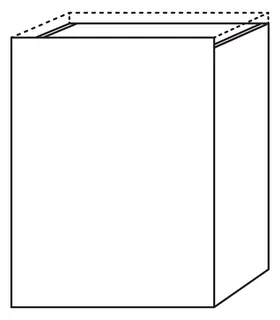 SA Anbauschrank Linksanschlag 4balance (DG120) 520x400x328 Sandgrau-Matt – Bild 2